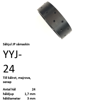Picture of YYJ- 24 Jang såhjul JP